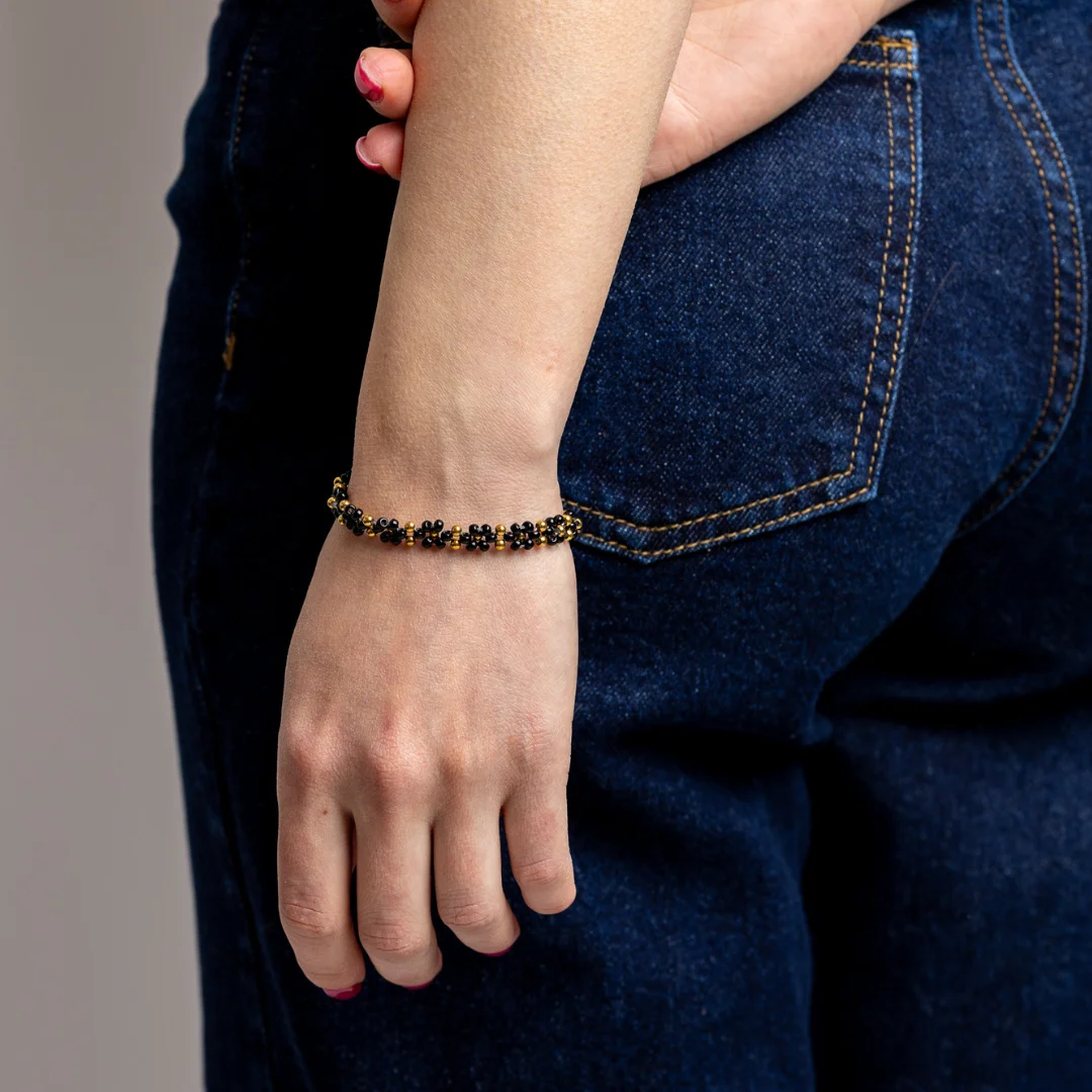 Luna Daisy narukvica - black - Slika 4